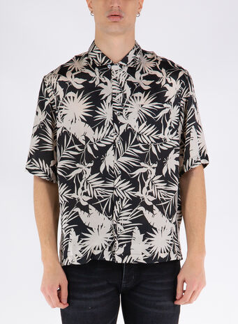 CAMICIA BOWLING, 0990NERO, small