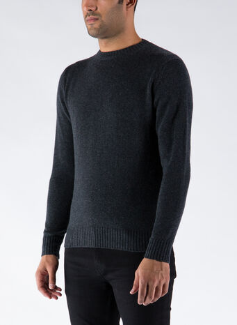MAGLIONE GIROCOLLO, 035ANTRACITE, small
