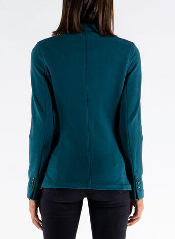 GIACCA SLIM FELPA, 348MALACHITE, small