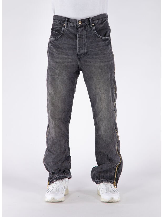 JEANS FULL SIDE ZIP, FSZB BLACK, large