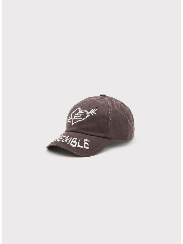 CAPPELLO BOOSTER GRAFFITI, DK BROWN, medium