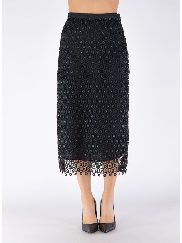 GONNA KAROLINA MIDI, BLACK, large