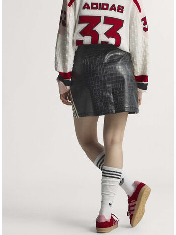 GONNA MINI PLEATHER, BLACK, small