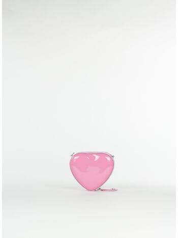 BORSA SHINY MINI HEART, G406  PINK, small