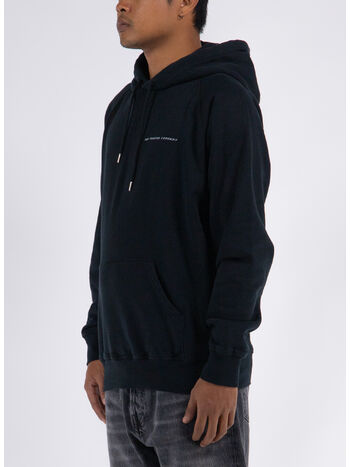 FELPA JOOST SWARTE CON CAPPUCCIO, BLACK, small