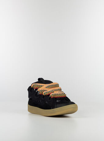 SCARPA CURB IN PELLE, BLACK10, small