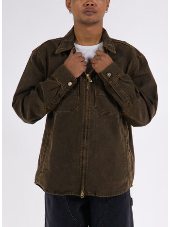 GIACCA GAREN, 1TS06 BLACK/DEEP H BROWN , small
