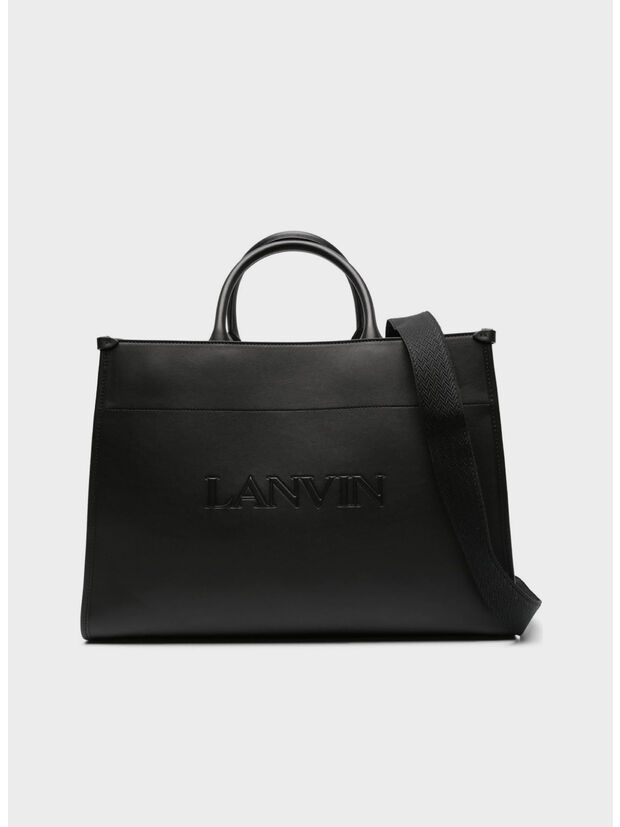 BORSA TOTE BAG MM WITH STRAP, 10, large