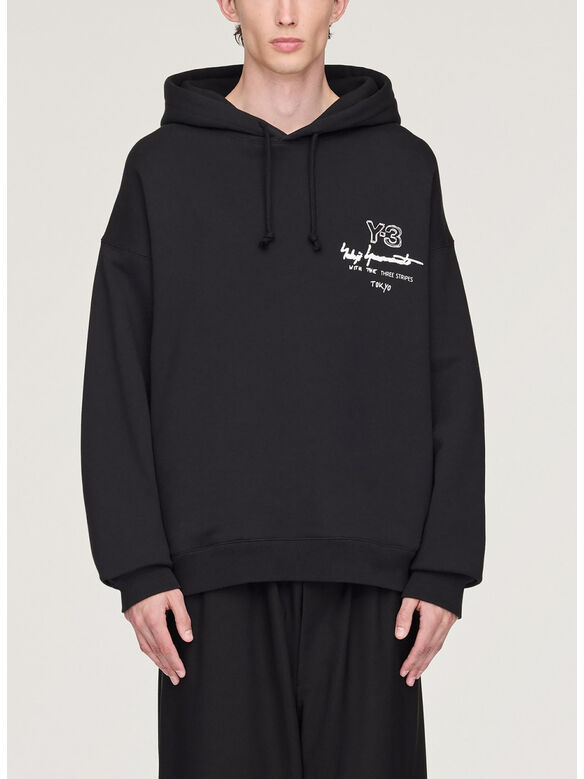 FELPA HOODIE GRAPHIC FT, BLACK, medium