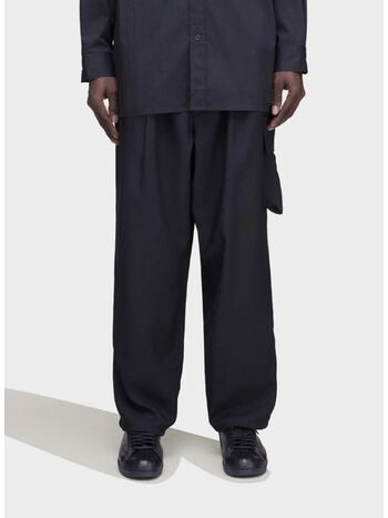 PANTALONE SPORT UNIFORM CARGO, BLACK, small