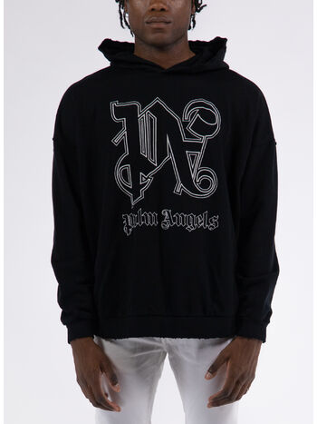 FELPA PA MONOGRAM STATEMENT, 1003 BLACK OFF WHITE, small