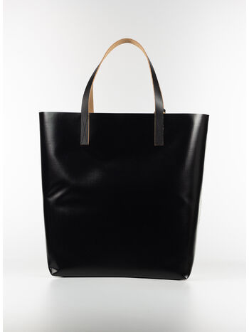BORSA SHOPPING, ZO227 SILK WHITE/BLACK/BLACK, small