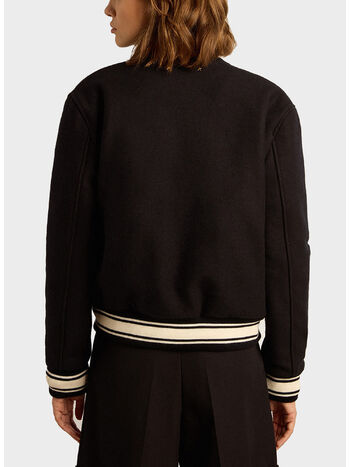 GIACCA BOMBER CON CHIUSURA A BOTTONI, 50486, small