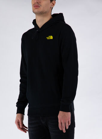 FELPA CON CAPPUCCIO, JK3BLACK, small