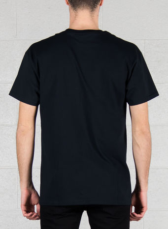 M T-SHIRT SKATE AND DESTROY E18, BLACK, small