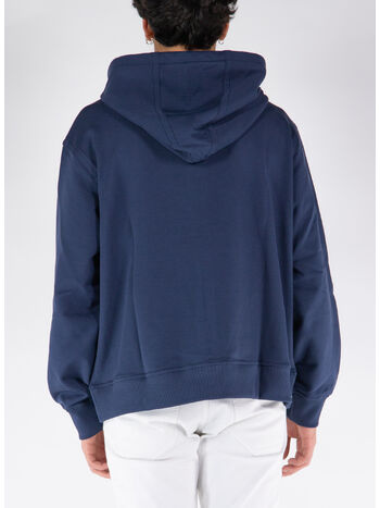 FELPA HOODIE CON ZIP, B0339, small