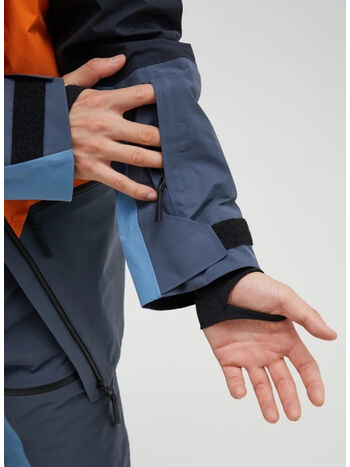 GIUBBOTTO VERTICAL GORE-TEX PRO, OMBRE BLUE/ORANGE, small