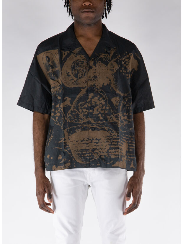 CAMICIA CAMP SHORTSLEEVE, ANT0001 ANTHRACITE, large