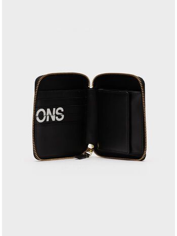 PORTAFOGLIO WALLET HUGE LOGO, 1 BLACK, small
