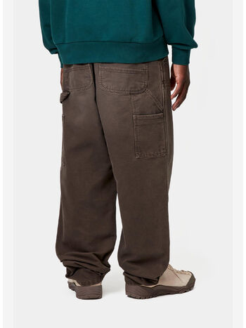 PANTALONE DOUBLE KNEE, 474O TOBACCO STONE CANVAS, small
