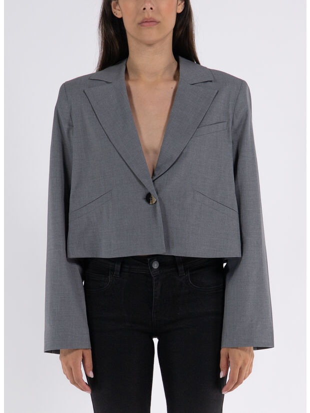 GIACCA DRAPEY MELANGE, 921 PALOMA MELANGE, large