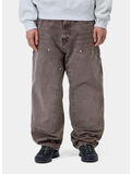 PANTALONE DOUBLE KNEE, 4717 Tobacco, destroy wash, thumb