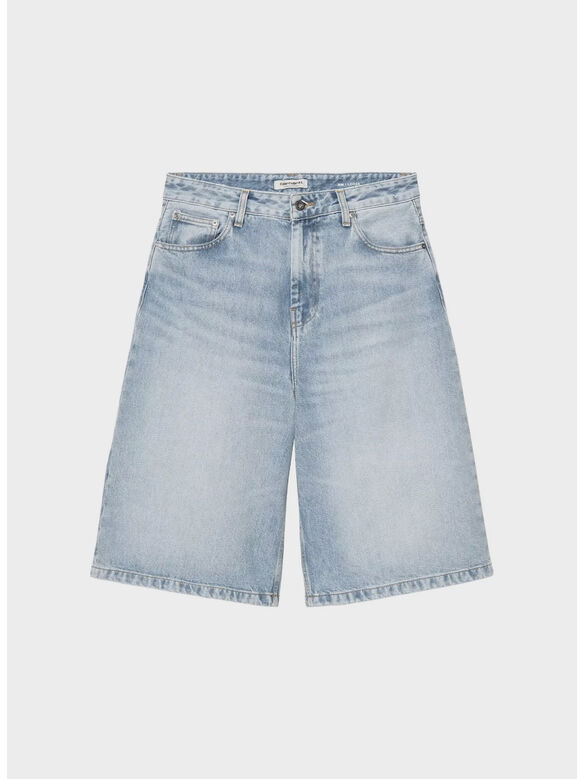 SHORT BELMONT, 01WU Blue, heavy worn bleached, medium