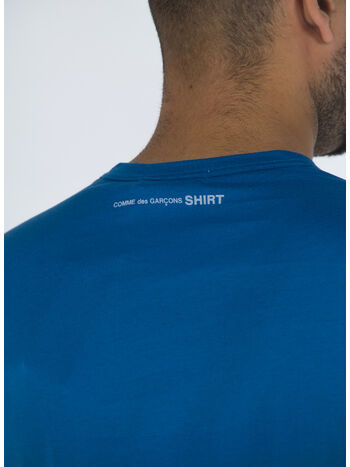 T-SHIRT MENS, 1 BLUE, small
