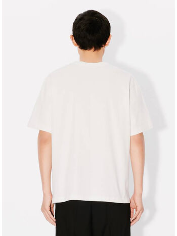 T-SHIRT KENZO LUCKY TIGER, 02 OFF WHITE, small