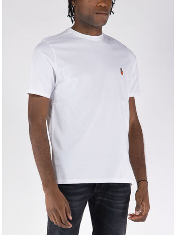 T-SHIRT MIFFY EMBROIDERED, WHITE, small
