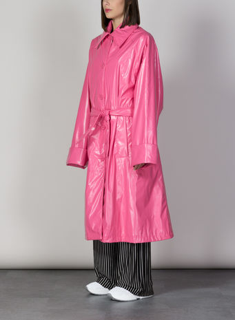 GIUBBOTTO TRENCH, 251BARBIEPINK, small