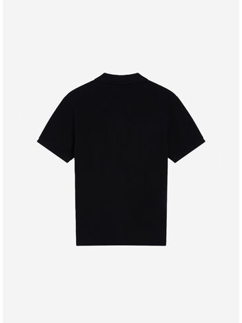 POLO FOX HEAD PATCH, P199 BLACK, small
