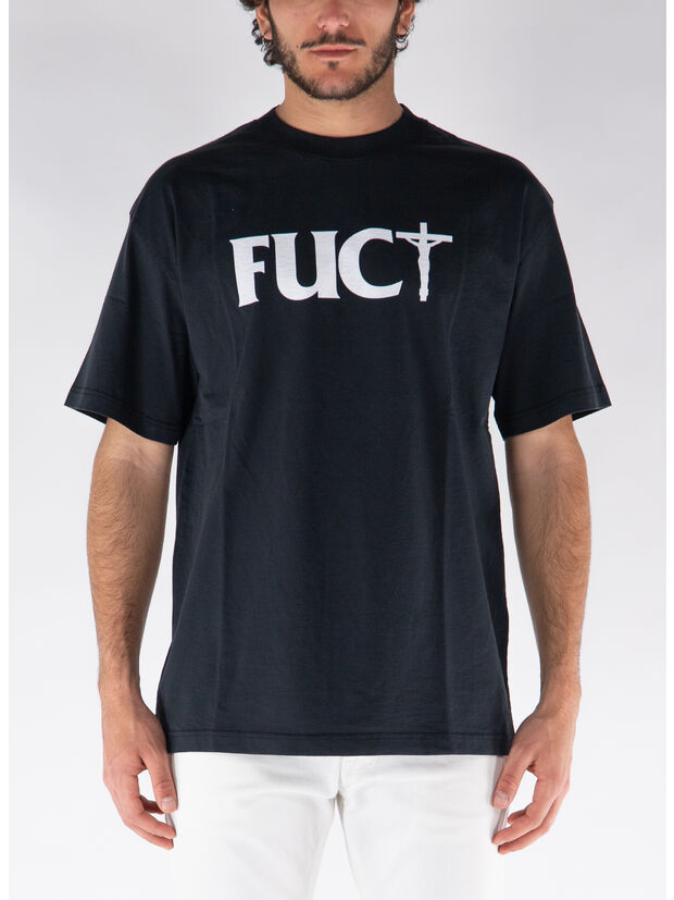 T-SHIRT CROSS, BLK0001 BLACK, large