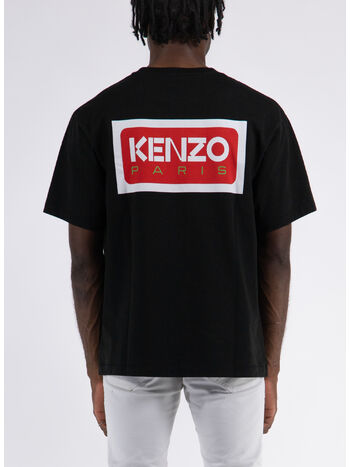 T-SHIRT KENZO PARIS OVERSIZED, 99J BLACK, small