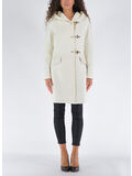 GIUBBOTTO VIRGINIA 3 GANCI CON CAPPUCCIO, B008 BIANCO LANA, thumb