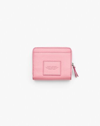 PORTAFOGLIO THE LEATHER MINI COMPACT, 669 RIBBONPINK, small