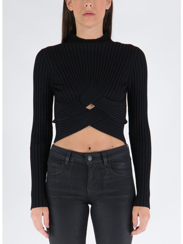 MAGLIONE CORTO TECHNICAL, 1000 BLACK, large