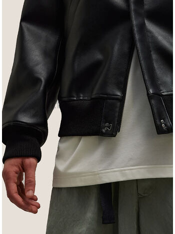 GIUBBOTTO COLLARED, BLACK, small