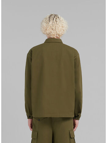 CAMICIA FULL ZIP WORKWEAR, UTC310 LEAV GREEN, small