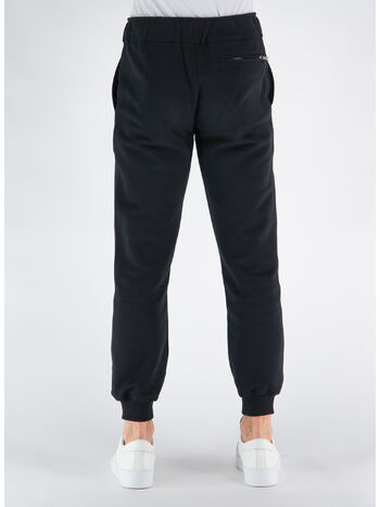 PANTALONE JOGGERS WITH CURB LACE, 10 BLACK, small