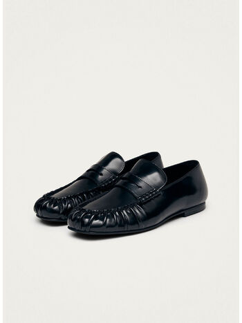 MOCASSINO IN PELLE, BLACK, small