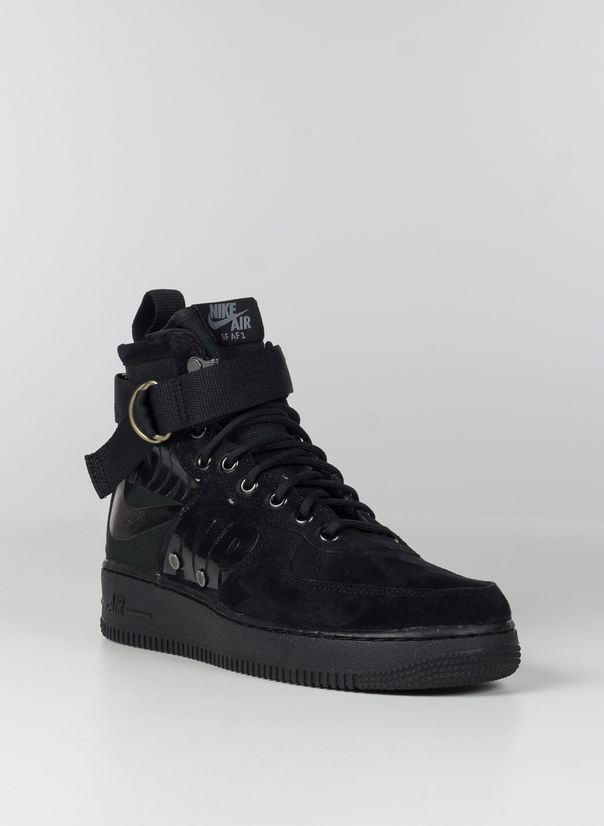 SCARPA AIR FORCE 1 MID, BLACK/BLACK-COOLGREY, large