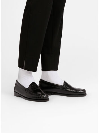 MOCASSINO WEEJUN PENNY, 000 BLACK LEATHER, small