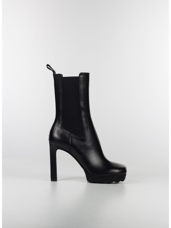 STIVALE SPONGE HIGH IN PELLE, 1010 BLACK BLACK, medium