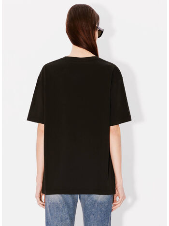 T-SHIRT KENZO LUCKY TIGER, 99J BLACK, small