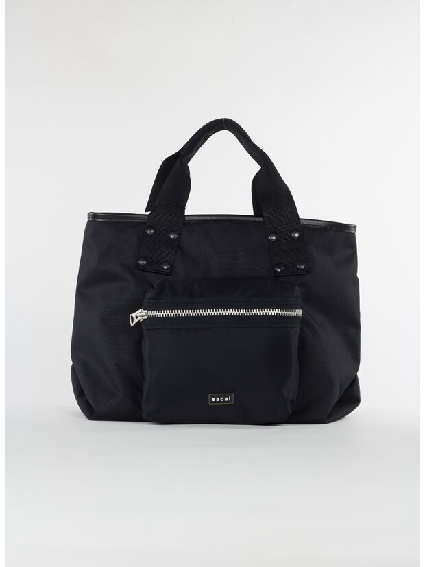 BORSA COAL TOTE MEDIUM, 001 BLACK, large