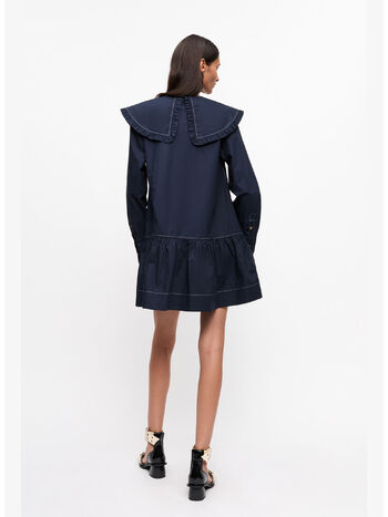 ABITO MINI CON COLLETTO OVERSIZE, , small