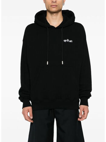 FELPA HOODIE FLOWER ARROW SKATE, , small