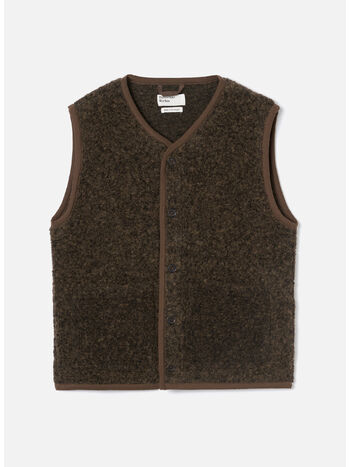 GILET LANCASTER, BROWN, small