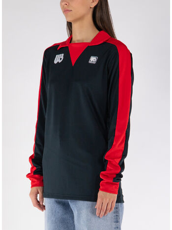 CAMICIA HOME JERSEY, BLACK AND RED, small